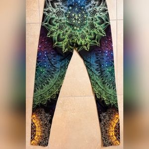Electro Threads leggings (medium)